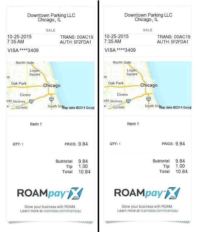Free Parking Ticket Design Sample