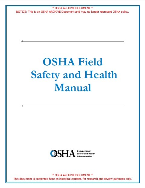 Free Health And Safety Manual Template