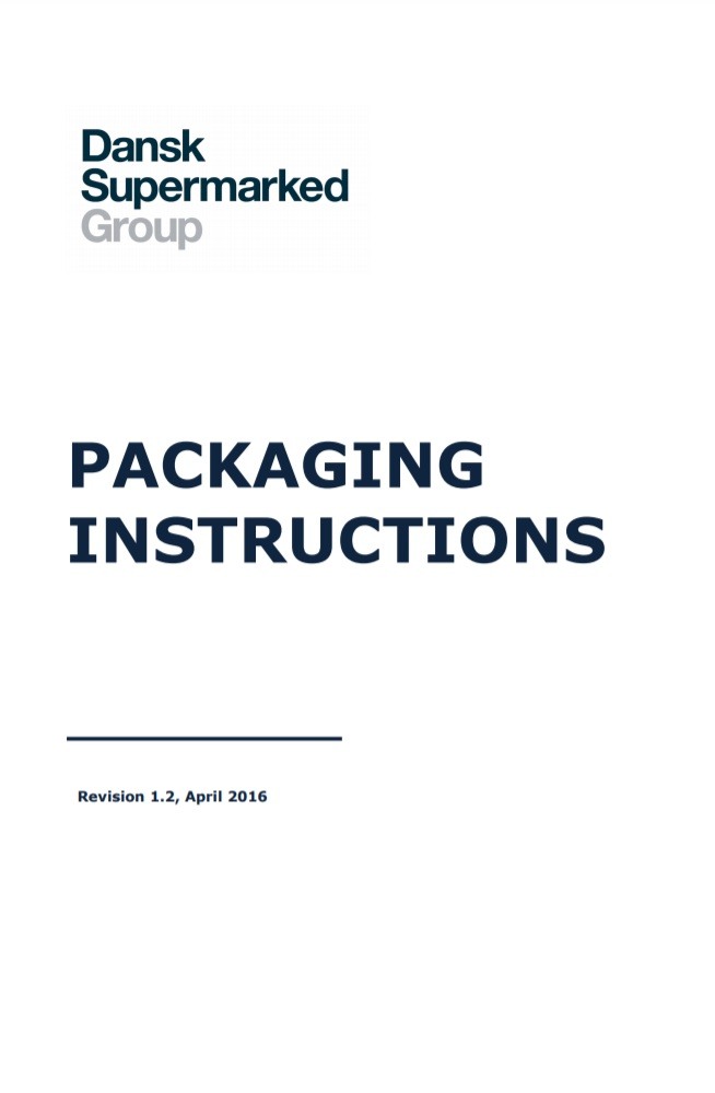 Packing Instructions Manual Template